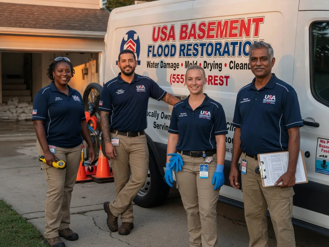 Basement Flood Cleanup company in Waco, KY