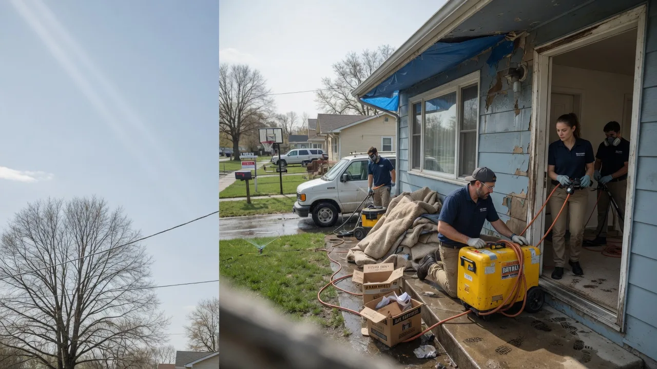 Basement Flood Cleanup in Waco, KY near me